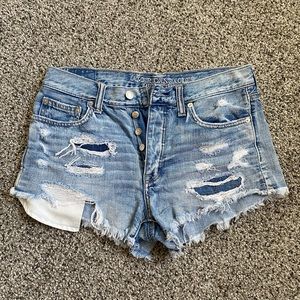 American Eagle hi rise shorts